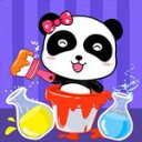 Baby Panda Color Mixing Studio