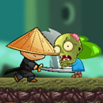 Ninja Kid vs Zombies Game